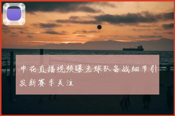 申花直播视频曝光球队备战细节引发新赛季关注