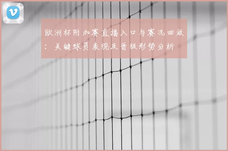 欧洲杯附加赛直播入口与赛况回放：关键球员表现及晋级形势分析